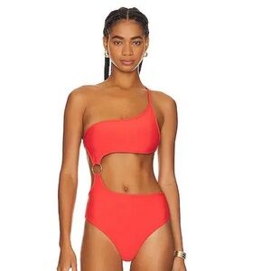 PQ Passion Oliver Super Sexy One Piece Swimsuit In Orange. Size M & L